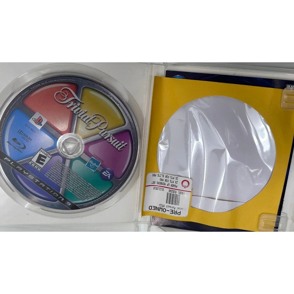 Trivial Pursuit Sony PlayStation 3 PS3 EA Games Hasbro Trivia Board Game 2009